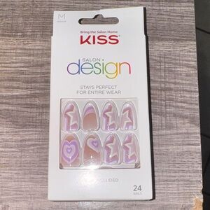 KISS Nail press on Set - Purple and Pink